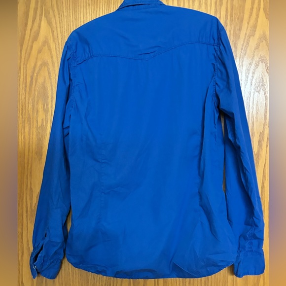 Cactus Pearl Snap Button Down Long Sleeve Shirt - Picture 5 of 8